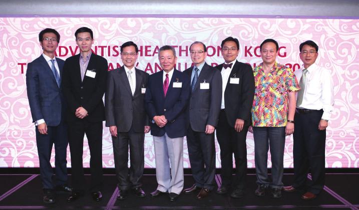 HIGHTLIGHTS AH FROM TOP TO BOTTOM Dr Frank YEUNG (second right), Dr