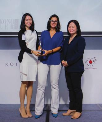 FROM TOP TO BOTTOM (From left to right) Our Women of Hope awardees, Ms Fiona KOTUR-MARIN, Dr Kai CHEONG, Ms Andrea FESSLER, Ms Hersha CHELLARAM, Ms