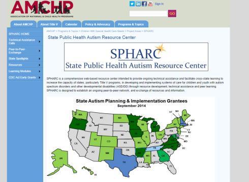 SPHARC Public Website