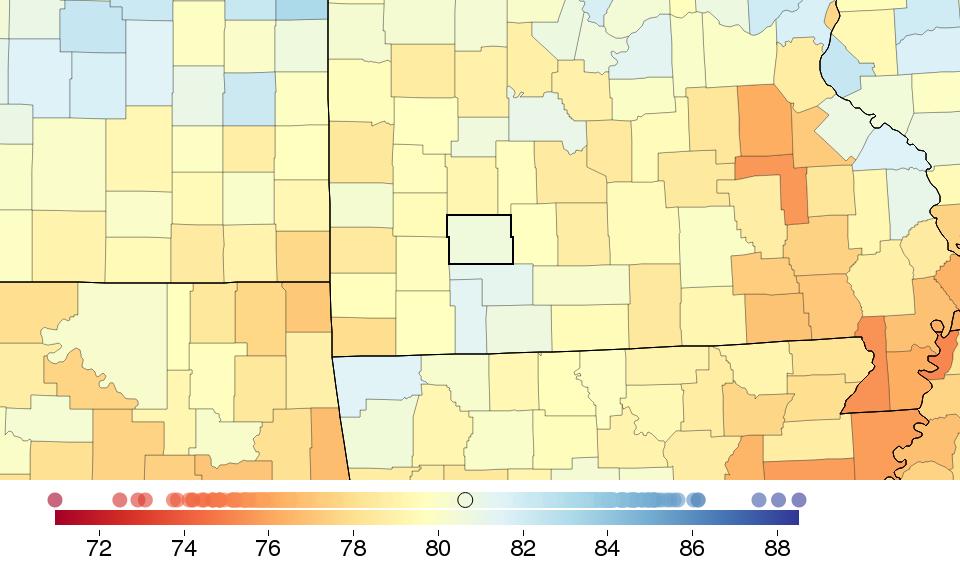 COUNTY PROFILE: Greene County, Missouri US COUNTY PERFORMANCE The Institute for Health Metrics and Evaluation (IHME) at the