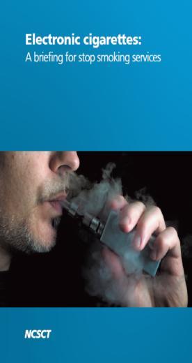 Advising on E-cigarette Use NICE Recommendation 5: Advising on licensed nicotine containing products PHE and Health Scotland agree that cessation services can offer behavioural support to