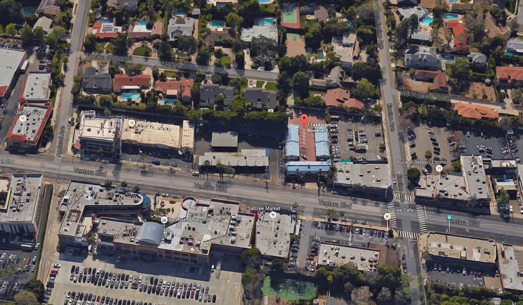 17438 VENTURA BOULEVARD - AERIAL & PLAT MAP ALSO AVAILABLE FOR SALE 29,934 SQ. FT.