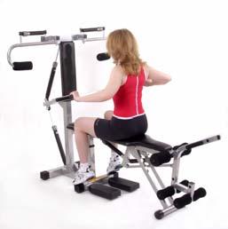 This exercise can be combined with the Lat Pull Down exercise to perform both exercises during a cycle. starting position 6.