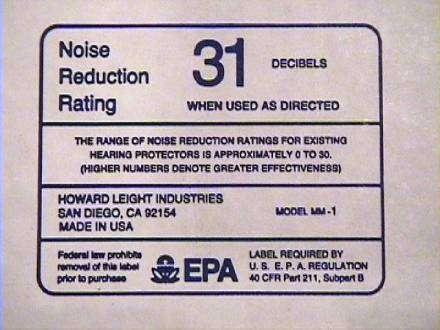 Noise Reduction Rating 80 th % Minimallytrained 20 th %