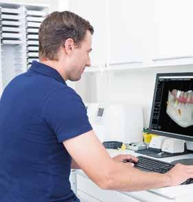 This scanned data enables you to perform implant planning, orthodontic applications and restorative procedures in your practice with our