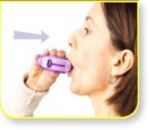 Then go on as before. About your ADVAIR DISKUS: The ADVAIR DISKUS inhaler is packaged in a plastic-coated, moisture-protective foil pouch.
