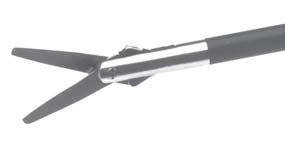 Scissors, 5mm Diameter Shaft NE354 Straight Metz Scissor 16mm jaw