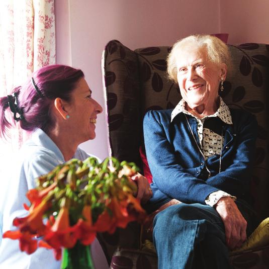 Hospice at Home For people who would prefer to remain in the comfort of their own home or their usual place of residence, our Hospice at Home service makes this possible.
