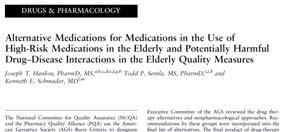 review & grade evidence Followed IOM standards for evidenced based approach Applicable to ALL older adults, except: Palliative and hospice care *Fewer changes * New tables (renal, drug intx) 7