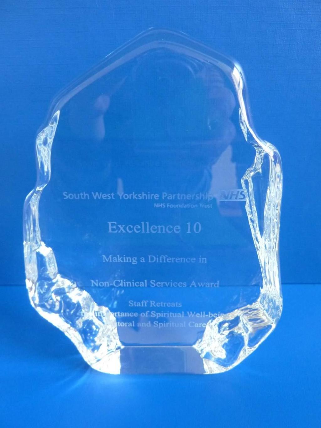 Excellence 2010 Award: Making a Difference in nonclinical services for Staff