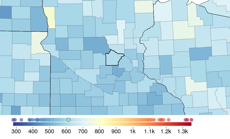COUNTY PROFILE: Wright County, Minnesota US COUNTY PERFORMANCE The Institute for Health Metrics and Evaluation (IHME) at the University of Washington analyzed the performance of all 3,142 US counties