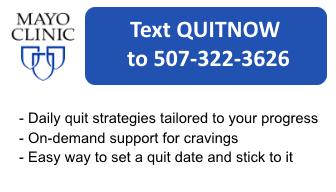 QUITNOW to enroll or the TTS enrolled them via online interface Follow-up