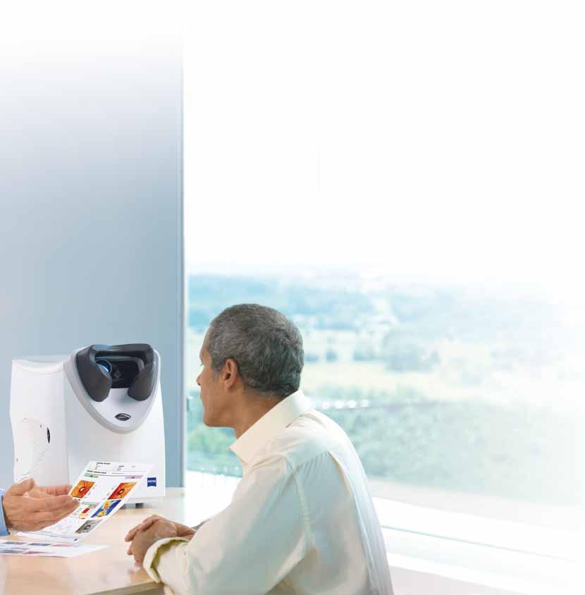 Enhanced Corneal Compensation (ECC TM ) building on excellent VCC performance ECC raises SLP technology to a new level making it possible to acquire high quality scans on virtually every patient.