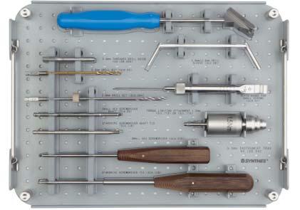 Pediatric LCP Plate System Instrument Set (01.108.004) Graphic Case 60.108.041 Pediatric LCP Plate System Instrument Set Graphic Case Instruments 03.010.150 Star/HexDrive Screwdriver, T25, 3.