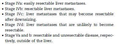 liver metastases leaving a clear