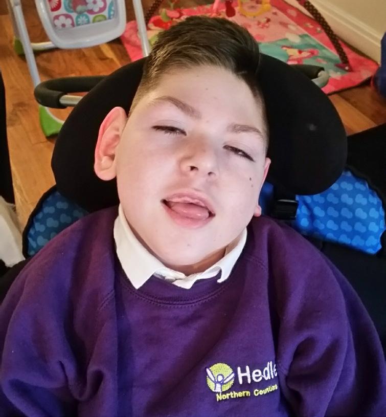 .. I am setting myself a big challenge on behalf of my amazing son, Sean Gallagher, to help raise money for The Percy Hedley Foundation. I am going to do the Great North Run, which is 13.