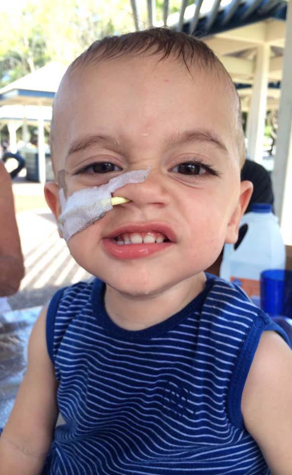 Thanks to the fast action of his parents, doctors and nurses, Finn survived his battle with meningococcal disease.