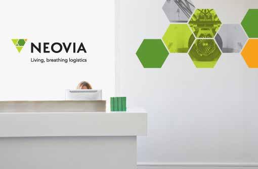 Living, breathing logistics Neovia - Visual Identity - Brand Repositioning - Website Design Neovia Logistics is an evolution of Caterpillar Logistics Services.