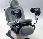 Articulating Armboard Attaches to either side of chair and supports patient s arm