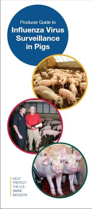 Pork industry outreach Brochure and newsletter sent to all 66,000 producers as of Nov.