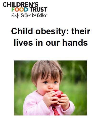 Children s Food Trust recommendations Our recommendations: Guidance: encourage childcare providers to use evidence-based, age appropriate nutrition guidance Training: encourage local authorities to