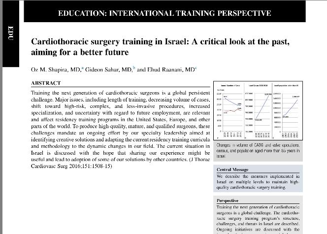 Training of CT surgeons has become increasingly complex and faces unique global challenges due to: Escalating institutional costs Declining faculty interest Expertise
