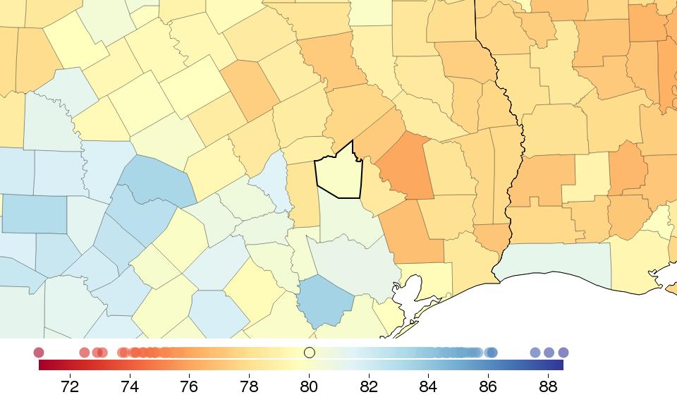 COUNTY PROFILE: Walker County, Texas US COUNTY PERFORMANCE The Institute for Health Metrics and Evaluation (IHME) at the