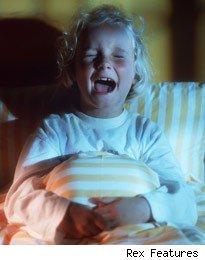 Night terrors Typically aged 3 to 10 years [3% of children] Few times per week - two to three/month Child wakes abruptly: loud vocalisation, appears agitated, flushed,