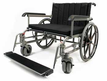 Bariatric Wheelchair Robus / Robus Lite The heavy-duty wheelchair meets the highest expectations, is easily adaptable to deal with different disorders and is absolutely user friendly.