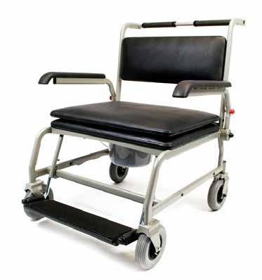 Bariatric - Commode Chair Commode Chairs (wheeled and non-wheeled) Our commodes are versatile, comfortable and robust which makes it first choice for daily use with heavy weight patients.