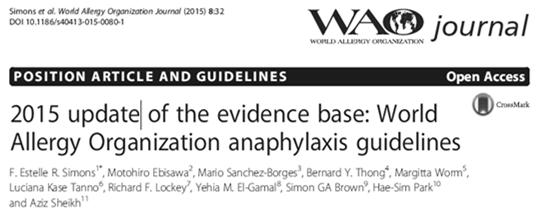World Allergy Org J 2015;8:32 Epi Use in Confirmed Anaphylaxis Older vs Younger 70% 60% 50% 60.8% Resus 2017;Jan 6:Epub ahead of print 36.1% OR=0.