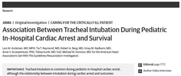 ETI in Adult Cardiac Arrest Intubation decreased absolute survival and good neuro outcome by 3% This is a 22% relative reduction in good neuro outcomes at discharge Biggest difference was in
