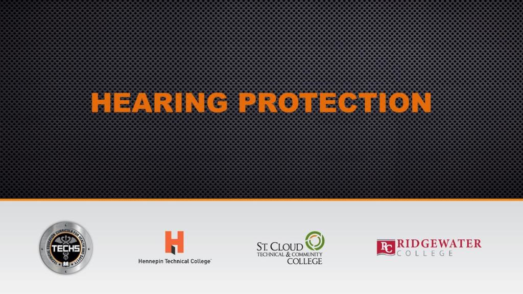 This presentation covers information on noise, hearing loss and how to protect your ears.