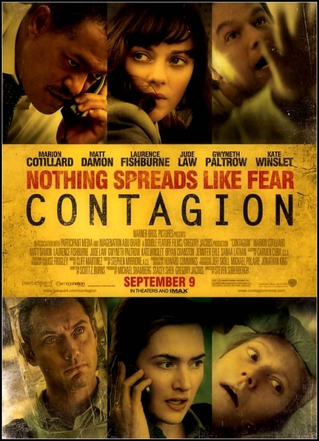 Contagion The movie! vs. Contagion Your reality! Glass RJ, et al. Targeted social distancing design for pandemic influenza.