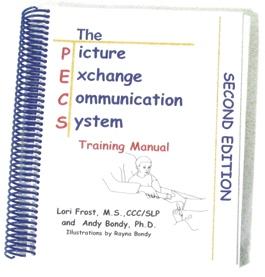 The Picture Exchange Communication System Training Manual (Frost & Bondy, 2002) provides the rationales and strategies for teaching each of the nine critical communication skills, using visual