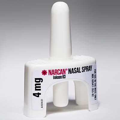 Naloxone NARCAN (naloxone HCl) Nasal Spray is the first and only FDA-approved nasal form of naloxone It is a prescription medicine used for the treatment of an opioid emergency such as an overdose