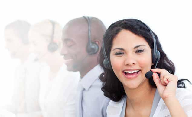 Customer Service is here to help 5 We re here to help. When you have a problem, it is nice to have someone to turn to and know that you will get the help you need.