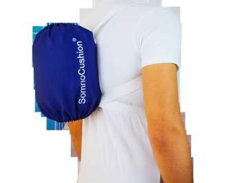 Supine position preventers SomnoCushion Standard (3) and Comfort (4) The backpack cover that