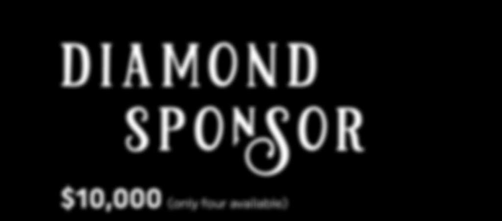 diamond sponsor $10,000 (only four available) The Diamond Sponsor receives the following benefits and exposure: PCYC NSW CEO Dominic Teakle to present at any of your events to promote the partnership
