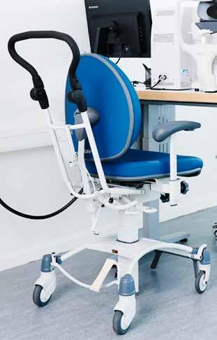 recesses, where dirt might gather :: All parts of the chairs can withstand disinfection with, for example, alcohol or chlorine at the recommended concentrations and mixing ratios :: The chair s light