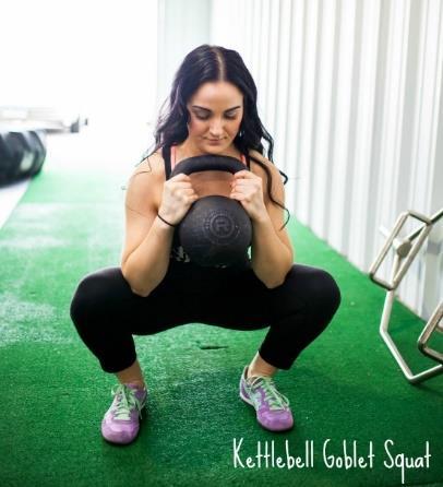 Eleven: Goblet squat x 30 sec / 30 sec rest TRX Row x 30 sec / 30 sec rest Hip thrust x 30 sec / 30 sec rest Bear crawl x 30 sec / 30 sec rest Learn how to get the most out of your bear crawls HERE.