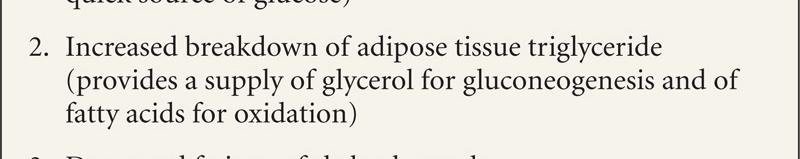 Metabolic effects Glucose
