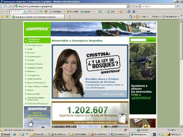 THE NEW CAMPAIGN Targeting Cristina We reached