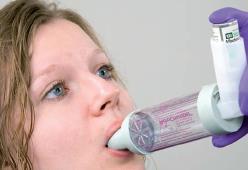 Metered-Dose Inhalers Giving