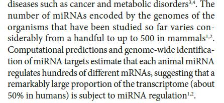 What are micrornas?