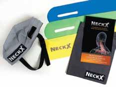 Instructions Upon opening your package, inventory your NeckX device and ensure that you have all the components listed here: NeckX Adjustable Cap (One Size Fits All) 3 NeckXsystems Exercise Bands