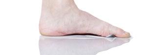correct position) In the correct position, activating the foot muscles results in lifting upwards of the foot arch,