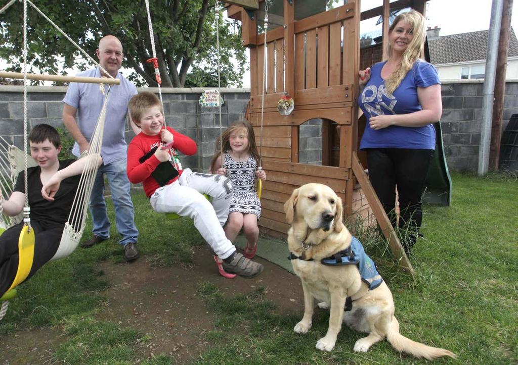 When an Assistance Dog arrives in the home of a family like the Deegans, life begins to change almost immediately.