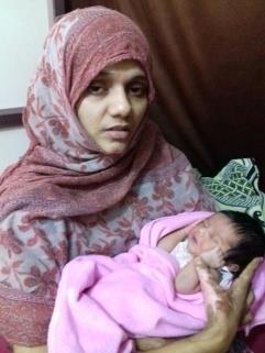 Sana Begum, 21yrs, Lower Segment Cesarean Section - LSCS done at