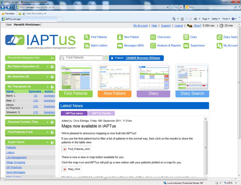 IAPTus: A dedicated IT